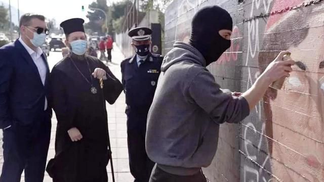 Επιμελητήριο Εικαστικών: Παράνομη ανάθεση γκράφιτι σε ακροδεξιό ''τοιχογράφο''